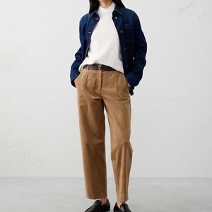 Banana Republic Tan Corduroy Pants. Petite